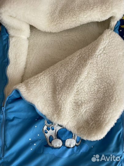 Конверт на выписку зимний