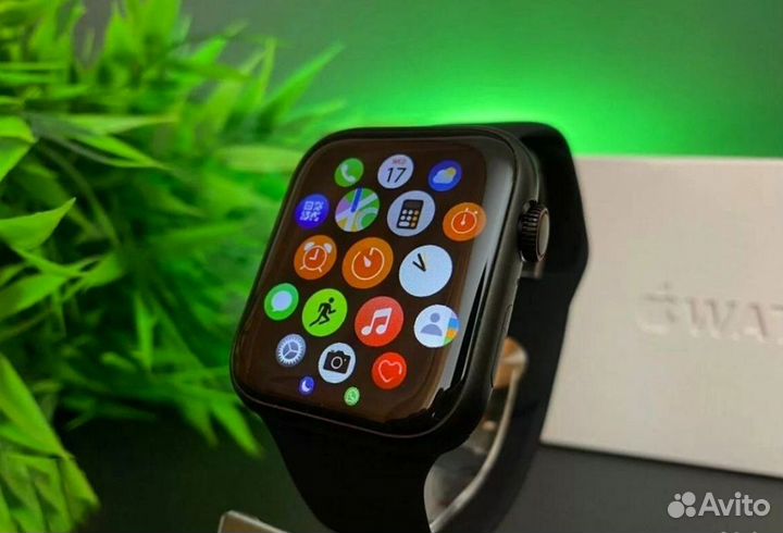 Apple Watch 9 с Яблоком