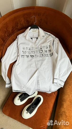 Maison margiela рубашка premium (хит 2024)