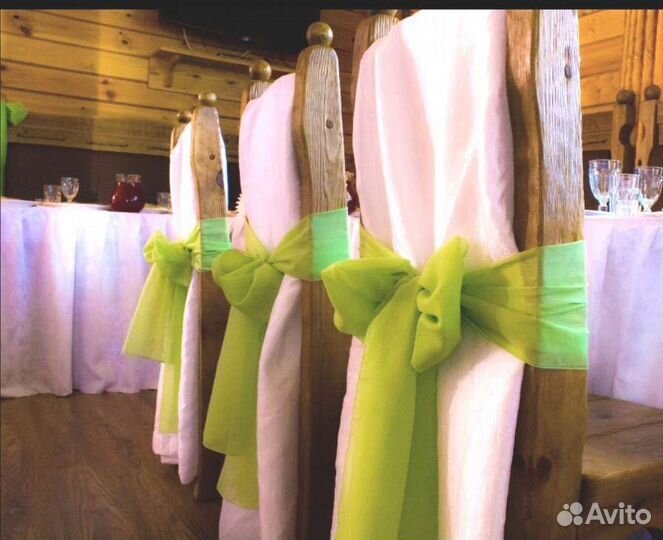 Банты на стулья