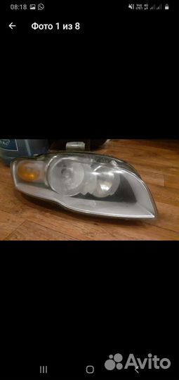 Фара на audi а4