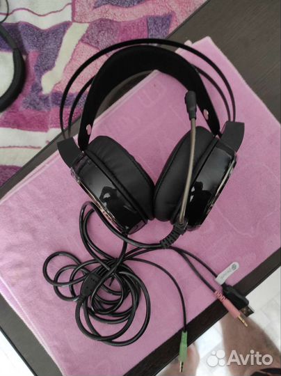 Игровые наушники с микрофоном