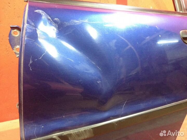 Дверь задняя левая Шевроле Ланос под ремонт