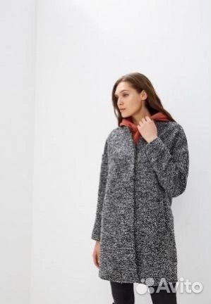Пальто mango xs оверсайз