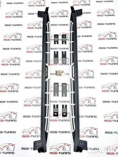 Пороги Hyundai Tucson 2015-2020 подножки туксон