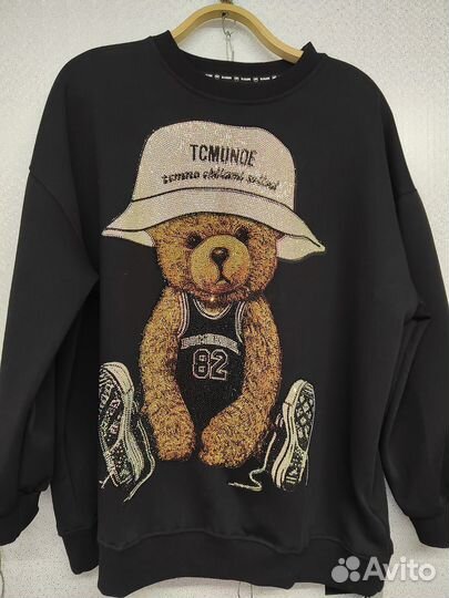 Свитшот со стразами