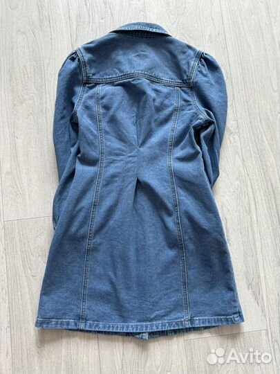 Джинсовое платье