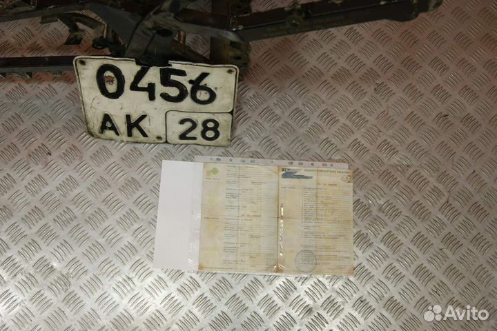 Рама с документами Kawasaki GPZ400R