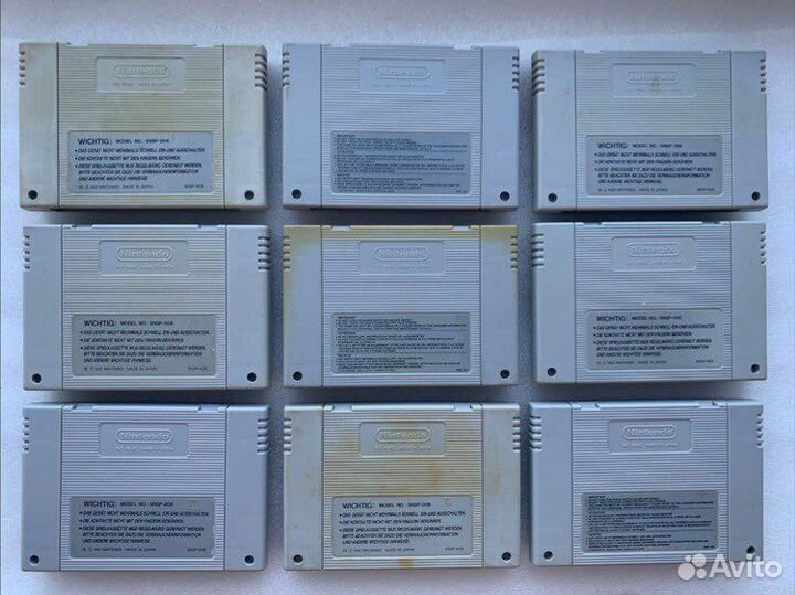 Игры для Super Nintendo snes pal