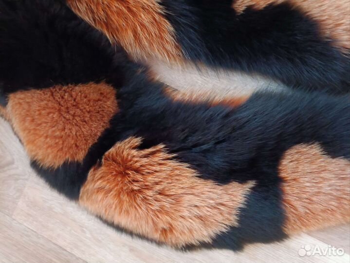 Меховой воротник лиса