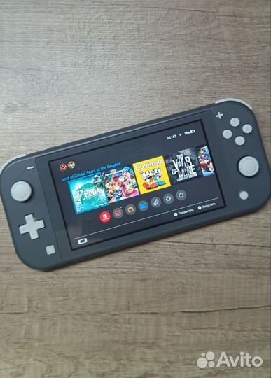 Прошитая Nintendo Switch late+128 гб