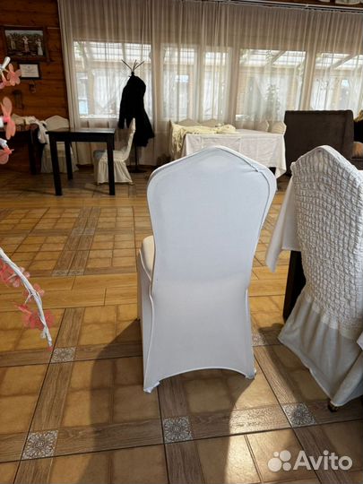 Чехлы на стулья со спинкой