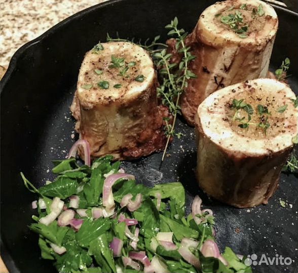 Мясо. Мозговые косточки