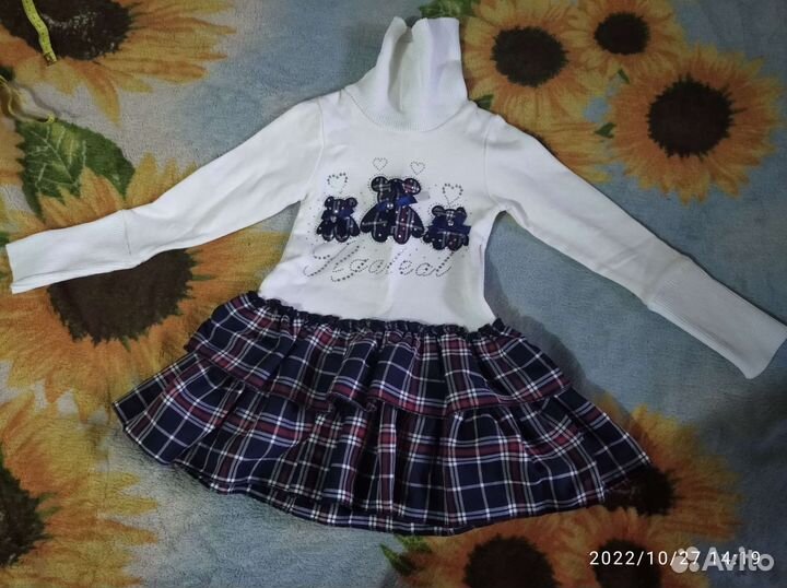 Платье для девочки 98