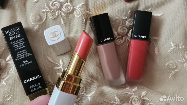 Помады Chanel + тушь в подарок