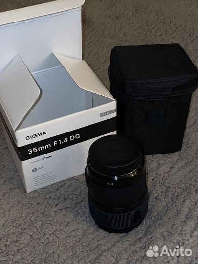 Объектив sigma 35 mm 1 4 art canon