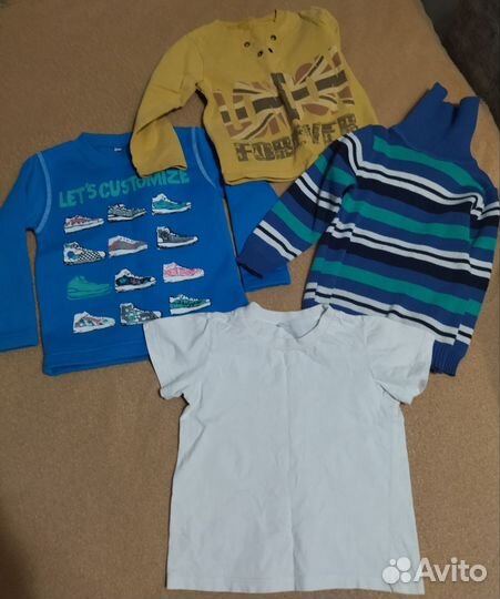 Вещи пакетом на мальчика 98 104