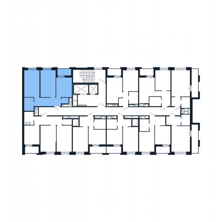 2-к. квартира, 54,1 м², 8/12 эт.