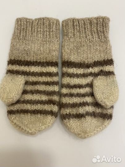 Варежки зимние детские