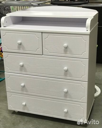 Комод детский с пеленальной доской Ульяна- (6) мдф