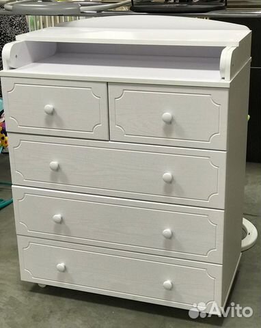 Комод детский с пеленальной доской Ульяна- (6) мдф