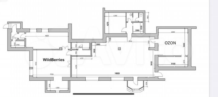 Торговое помещение, 282 м²