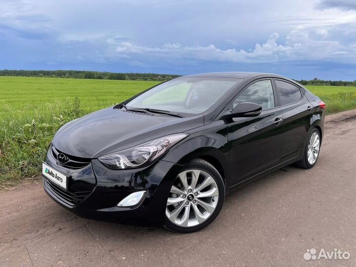 Hyundai Elantra 1.6 AT, 2012, 130 000 км