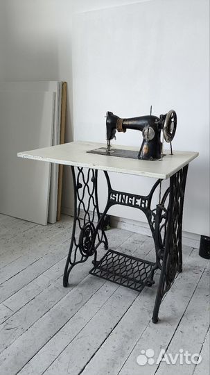 Швейная машинка подольск ножная станина singer