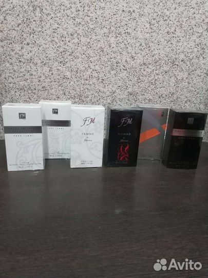 Парфюмерия оригинал FM by Federico Mahora