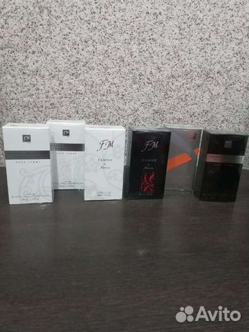 Парфюмерия оригинал FM by Federico Mahora