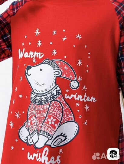 Новогодняя сорочка для девочки 140