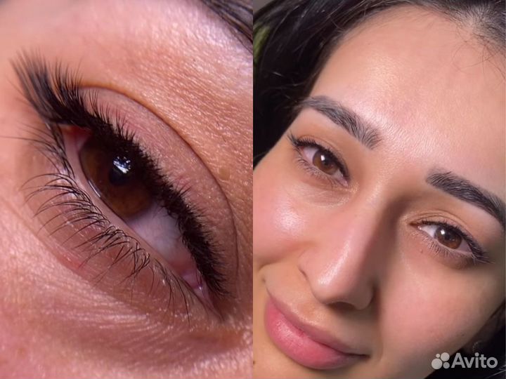 Наращивание ресниц в массажных креслах