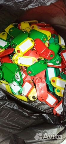 Бирки для ключей с вставкой/брелоки для ключей