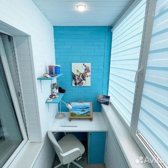 Утепление и отделка балконов и лоджий