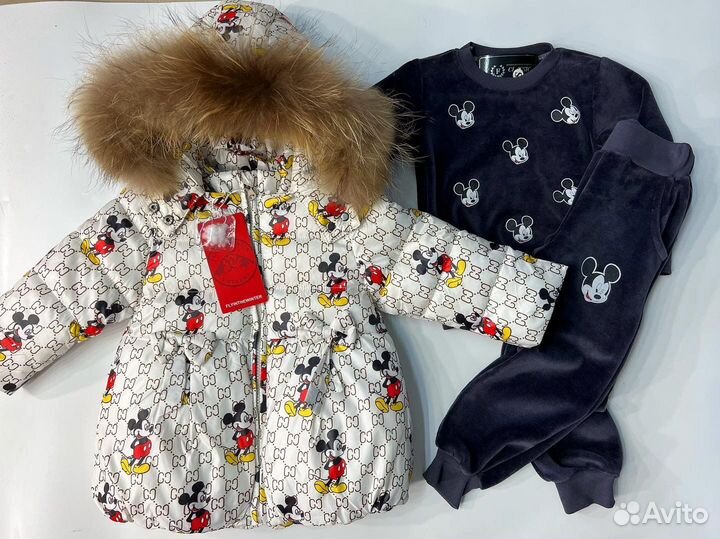 Пальто зимнее