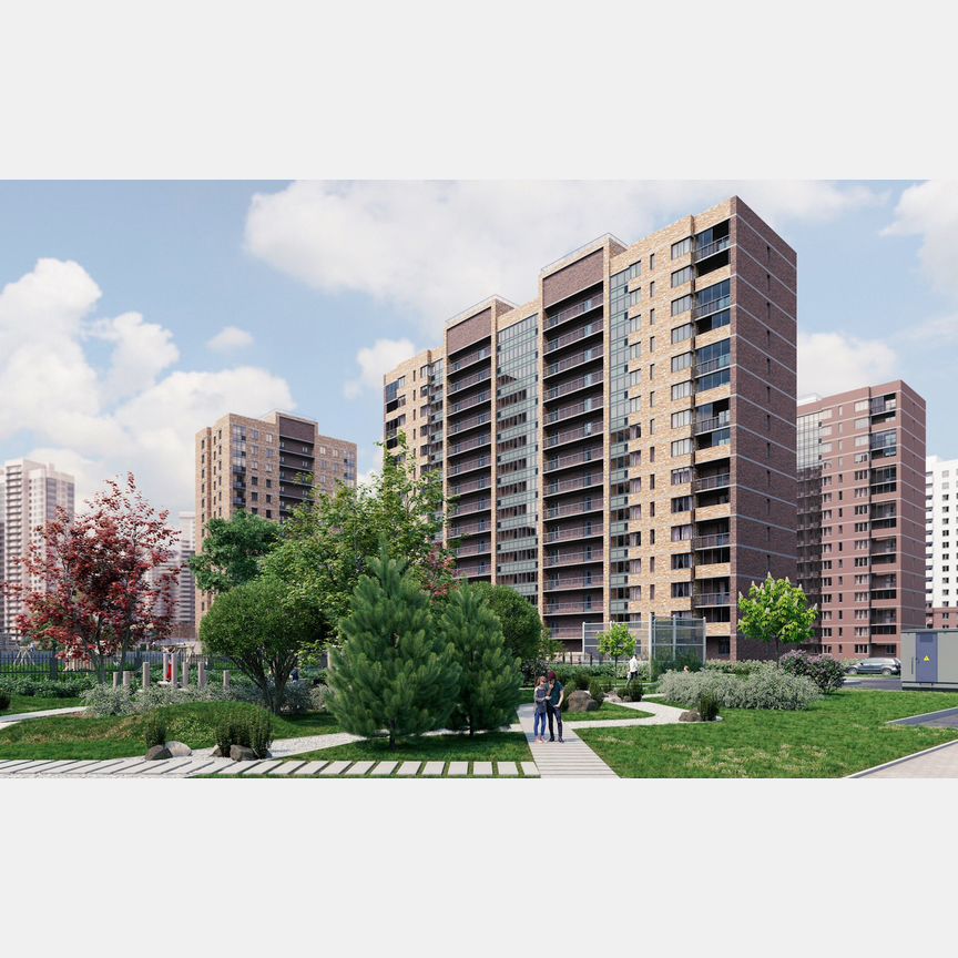 3-к. квартира, 74,2 м², 10/27 эт.