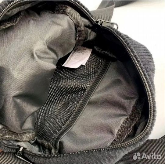 Сумка carhartt вельветовая черная