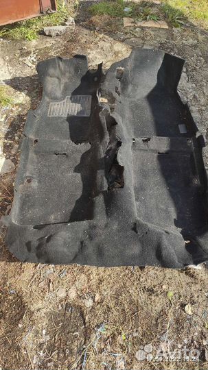 Ковер пола салона fiat grande punto 5d