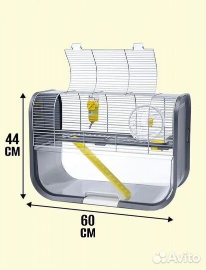 Клетка для грызунов (60см х 44см)