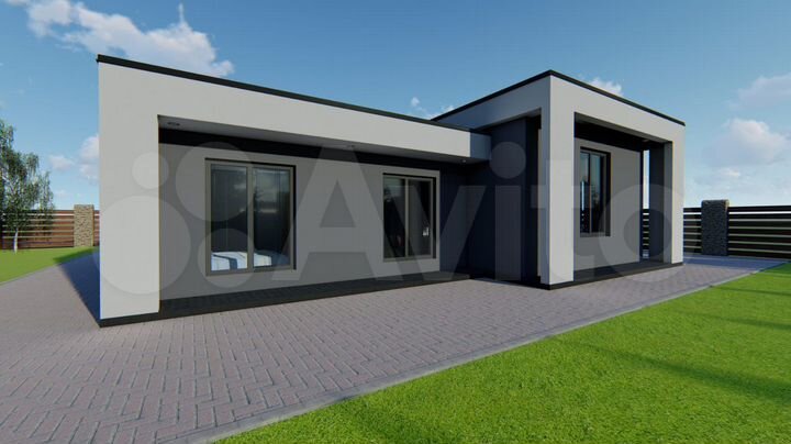 Дом 103 м² на участке 6,3 сот.