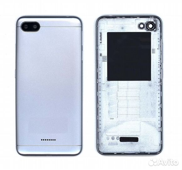 Задняя крышка Xiaomi Redmi 6A серая