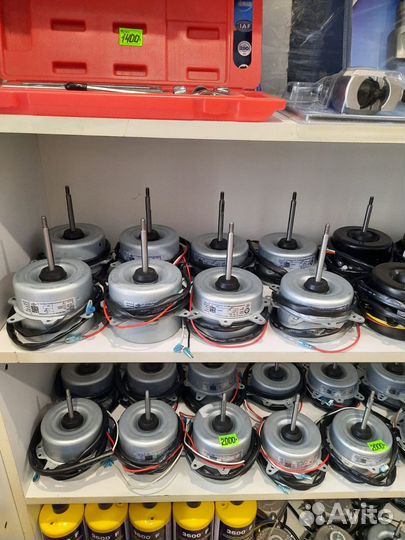 Двигатель вентилятора на сплит систему, датчики