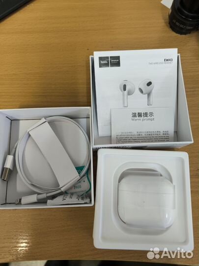 Беспроводные наушники hoco EW43 белый