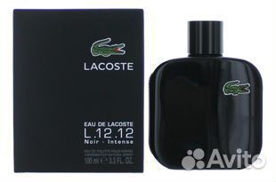 Lacoste L 12 12 Noir Intense Мужской туалетная вод