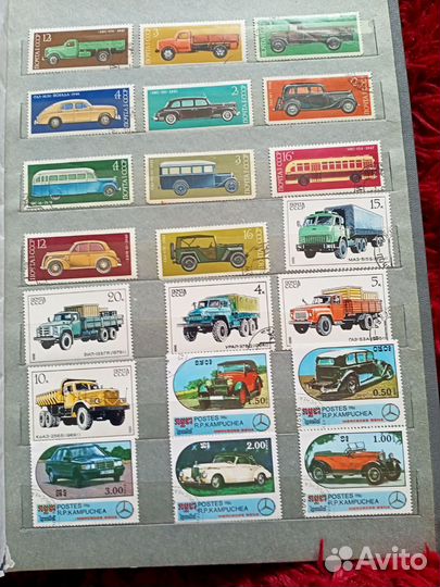 Альбом с почтовыми марками