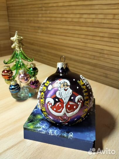 Шары новогодние ручная работа