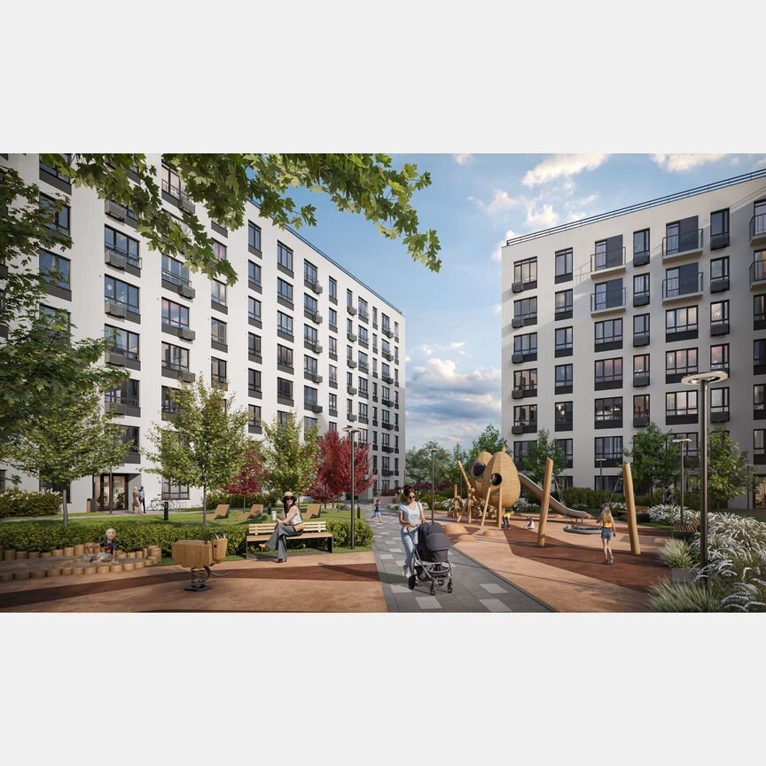 3-к. квартира, 73,1 м², 8/9 эт.