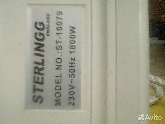 Утюг sterlingg st100079,б/у