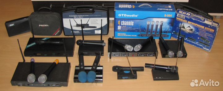 Микрофоны Вокальные Радио Pro 12ш Shure C-Mark