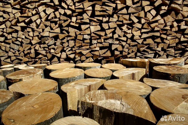 Дрова в чурках